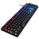 Maxbell Gaming Keyboard Mechanical Keyboard 104 Key RGB LED Backlit for PC Gaming - Aladdin Shoppers