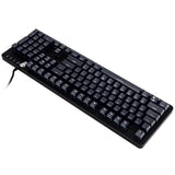 Maxbell Gaming Keyboard Mechanical Keyboard 104 Key RGB LED Backlit for PC Gaming - Aladdin Shoppers