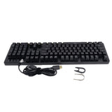 Maxbell Gaming Keyboard Mechanical Keyboard 104 Key RGB LED Backlit for PC Gaming - Aladdin Shoppers