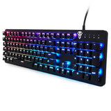 Maxbell Gaming Keyboard Mechanical Keyboard 104 Key RGB LED Backlit for PC Gaming - Aladdin Shoppers
