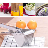 Maxbell Garlic Press Stainless Steel Garlic Ginger Mincer Crusher Cheese Grater - Aladdin Shoppers