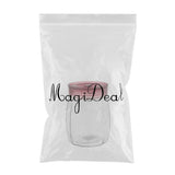 Maxbell Glass Coffee Tea Canister Jar Bottle Sugar Storage Pot Seal Red 1000ml