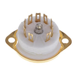 Maxbell Gold plated 9pin PCB mounting Vacuum tube socket GZC9-F for 12AX7,12AT7 - Aladdin Shoppers