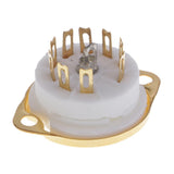 Maxbell Gold plated 9pin PCB mounting Vacuum tube socket GZC9-F for 12AX7,12AT7 - Aladdin Shoppers