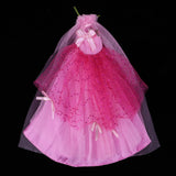 Maxbell Gorgeous Strap Party Dress Puff Skirt Wedding Dress For 1/6 BJD Fashion Doll - Aladdin Shoppers