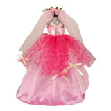 Maxbell Gorgeous Strap Party Dress Puff Skirt Wedding Dress For 1/6 BJD Fashion Doll - Aladdin Shoppers