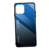 Maxbell Gradient glass cover case for iPhone 11 Blue 6.1 inch for iPhone 11 - Aladdin Shoppers