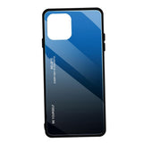 Maxbell Gradient glass cover case for iPhone 11 Blue 6.1 inch for iPhone 11 - Aladdin Shoppers