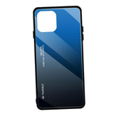 Maxbell Gradient glass cover case for iPhone 11 Blue 6.5 inch for iPhone11 Pro MAX - Aladdin Shoppers