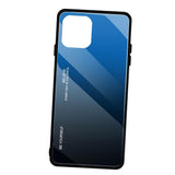 Maxbell Gradient glass cover case for iPhone 11 Blue 6.5 inch for iPhone11 Pro MAX - Aladdin Shoppers