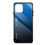 Maxbell Gradient glass cover case for iPhone 11 Blue 6.5 inch for iPhone11 Pro MAX - Aladdin Shoppers