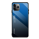 Maxbell Gradient glass cover case for iPhone 11 Blue 6.5 inch for iPhone11 Pro MAX - Aladdin Shoppers
