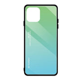 Maxbell Gradient glass cover case for iPhone 11 Green 6.5 inch for iPhone11 Pro MAX - Aladdin Shoppers