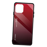Maxbell Gradient glass cover case for iPhone 11 Pro 6.1 inch for iPhone 11 Red+Black Glass for iPhone 11 Series - Aladdin Shoppers