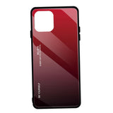 Maxbell Gradient glass cover case for iPhone 11 Pro 6.1 inch for iPhone 11 Red+Black Glass for iPhone 11 Series - Aladdin Shoppers