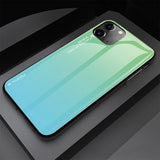 Maxbell Gradient glass cover case for iPhone 11 Pro 6.5 inch for iPhone11 Pro MAX Red+Black Glass for iPhone 11 Series - Aladdin Shoppers