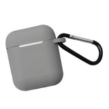 Maxbell Gray Anti-lost Earphone Charging Case Guard Silicone W/Carabiner Fashionable - Aladdin Shoppers