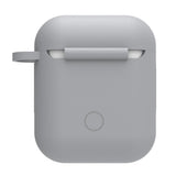 Maxbell Gray Anti-lost Earphone Charging Case Guard Silicone W/Carabiner Fashionable - Aladdin Shoppers