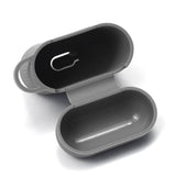 Maxbell Gray Anti-lost Earphone Charging Case Guard Silicone W/Carabiner Fashionable - Aladdin Shoppers