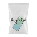 Maxbell Green Gradient Blue Tempered Glass Back Cover Phone Case for iPhone 7 8G - Aladdin Shoppers