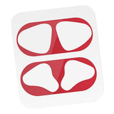 Maxbell Guard Earphone Protective Sticker for Apple Airpods Earphone Red - Aladdin Shoppers