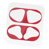 Maxbell Guard Earphone Protective Sticker for Apple Airpods Earphone Red - Aladdin Shoppers