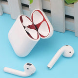 Maxbell Guard Earphone Protective Sticker for Apple Airpods Earphone Red - Aladdin Shoppers