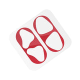 Maxbell Guard Earphone Protective Sticker for Apple Airpods Earphone Red - Aladdin Shoppers