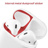 Maxbell Guard Earphone Protective Sticker for Apple Airpods Earphone Red - Aladdin Shoppers