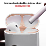 Maxbell Guard Earphone Protective Sticker for Apple Airpods Earphone Rose Gold - Aladdin Shoppers