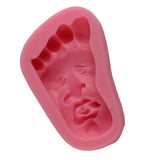 Maxbell Halloween Fondant Cake Decor Silicone Mold Chocolate Mould Feet Grimace - Aladdin Shoppers