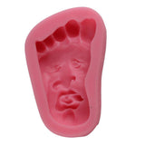 Maxbell Halloween Fondant Cake Decor Silicone Mold Chocolate Mould Feet Grimace - Aladdin Shoppers