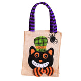 Maxbell Halloween Storage Bag Tote Pouch Sack Candy Gift Bag Handbag Cat