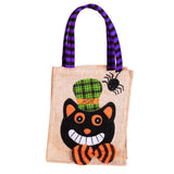 Maxbell Halloween Storage Bag Tote Pouch Sack Candy Gift Bag Handbag Cat - Aladdin Shoppers