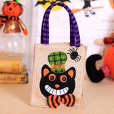 Maxbell Halloween Storage Bag Tote Pouch Sack Candy Gift Bag Handbag Cat - Aladdin Shoppers