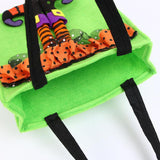 Maxbell Halloween Storage Bag Tote Pouch Sack Candy Gift Bag Handbag Green - Aladdin Shoppers