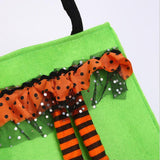 Maxbell Halloween Storage Bag Tote Pouch Sack Candy Gift Bag Handbag Green - Aladdin Shoppers