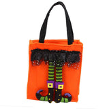 Maxbell Halloween Storage Bag Tote Pouch Sack Candy Gift Bag Handbag Orange - Aladdin Shoppers