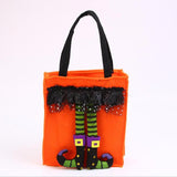 Maxbell Halloween Storage Bag Tote Pouch Sack Candy Gift Bag Handbag Orange - Aladdin Shoppers