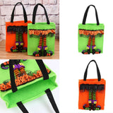 Maxbell Halloween Storage Bag Tote Pouch Sack Candy Gift Bag Handbag Orange - Aladdin Shoppers