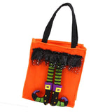 Maxbell Halloween Storage Bag Tote Pouch Sack Candy Gift Bag Handbag Orange - Aladdin Shoppers