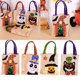 Maxbell Halloween Storage Bag Tote Pouch Sack Candy Gift Bag Handbag Witch - Aladdin Shoppers