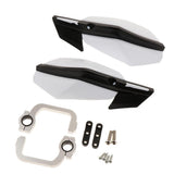 Maxbell Hand Brush Guards Protector for 7/8" 22mm to 1 1/8" 28mm Motorcycle White - Aladdin Shoppers