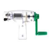 Maxbell Hand-cranked Mechanical Power Electric Generator Model Lab Experiment Toy - Aladdin Shoppers