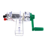 Maxbell Hand-cranked Mechanical Power Electric Generator Model Lab Experiment Toy - Aladdin Shoppers