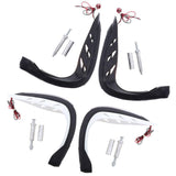 Maxbell Hand Guards Protector with LED Lights for 22mm(7/8") Handlebar Black - Aladdin Shoppers