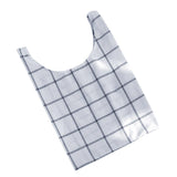 Maxbell Handheld Portable Cotton Linen Food Picnic Partysu Lunch Bag Light Blue Grid - Aladdin Shoppers