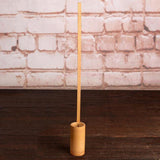 Maxbell Handmade Bamboo Spoon Water Dipper with Handle Scoop Spoon Engraved Jiu Ti - Aladdin Shoppers