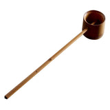 Maxbell Handmade Bamboo Spoon Water Dipper with Handle Scoop Spoon L - Aladdin Shoppers