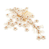 Maxbell Handmade Bridal Hair Accessories Hair Comb with Rhinestone Wedding Hair Comb - Aladdin Shoppers